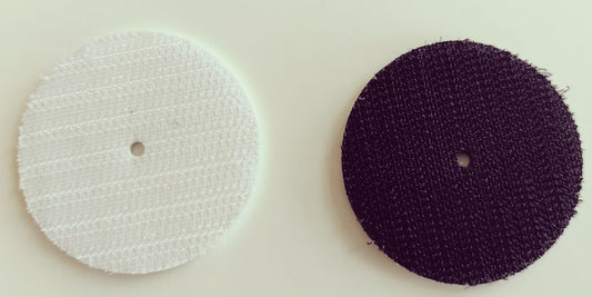 Tarra-alusta 45 mm, valkoinen ja musta