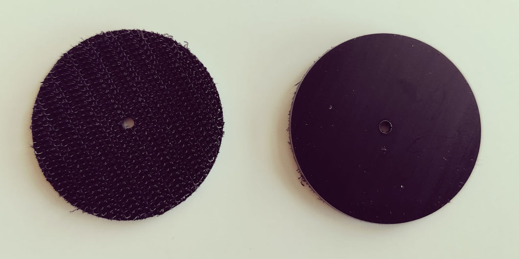 Tarra-alusta 45 mm, valkoinen ja musta