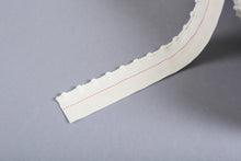ZipKeder, kedernauha 7,5 mm uralistaan valkoinen