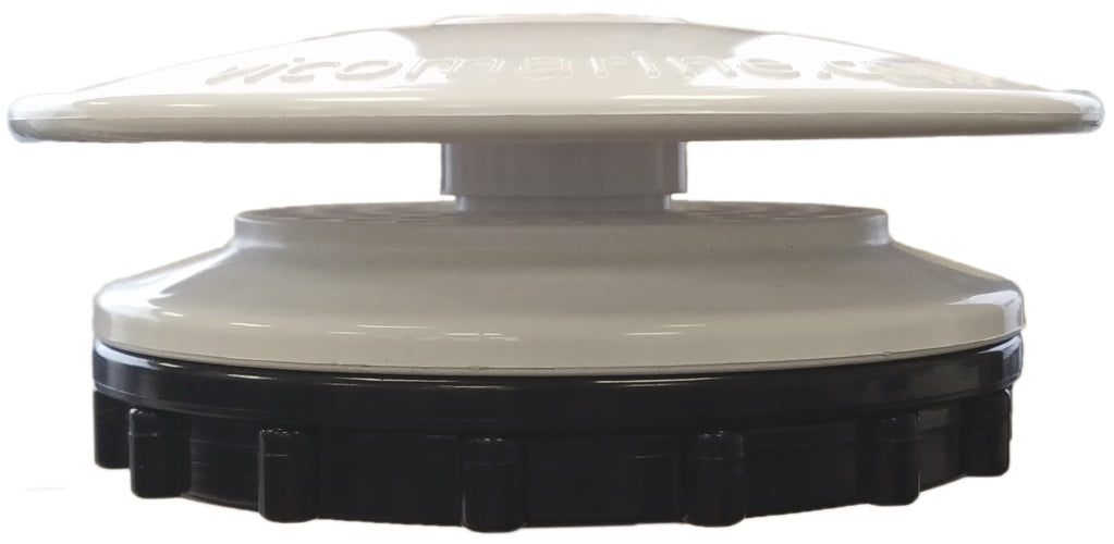 Kuomuventtiili valkoinen