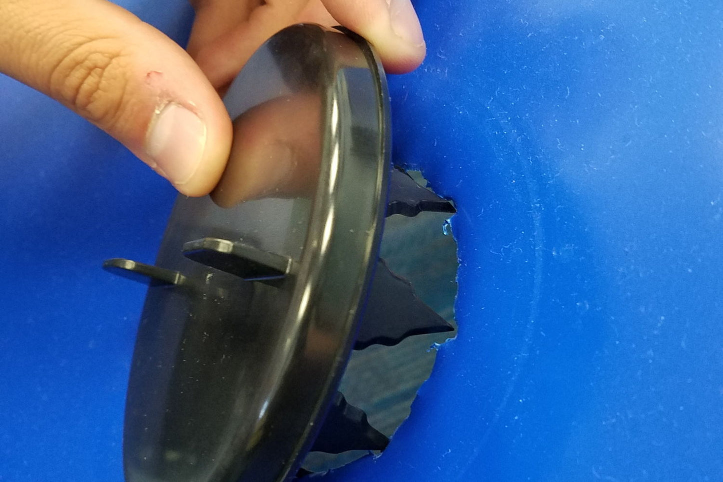 Venttiili kutistekalvoon