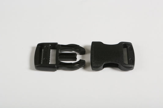 Pistosolki musta 25 mm YKK