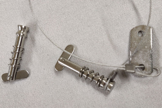 Sokkatappi jousella 40 x 6 mm